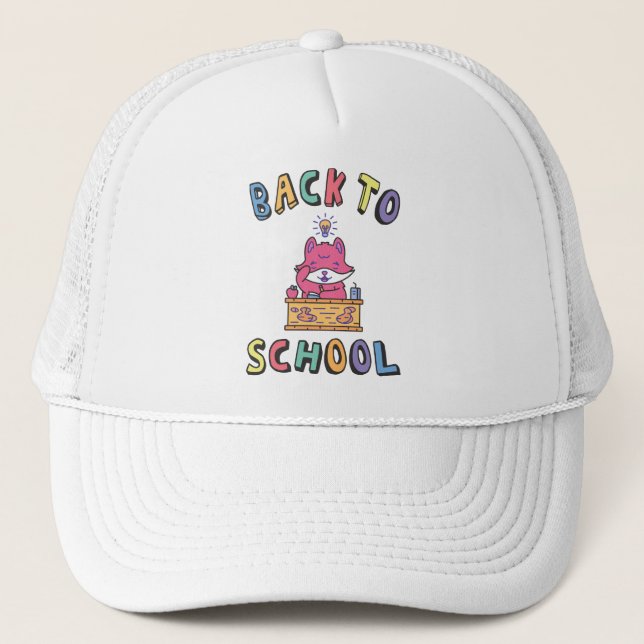 Casquette Retour à l'école (Devant)