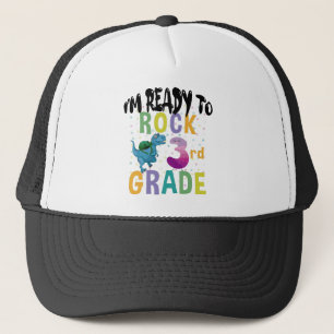 Casquette Retour à l'école Je suis prêt à écraser la 3e anné