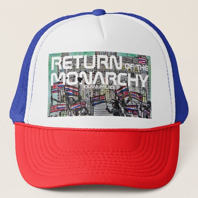 CASQUETTE RETOUR DU PALAIS MONARCHY IOLANI (Devant)