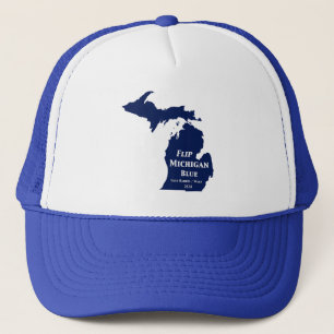 Casquette Retourner Michigan Blue en 2024
