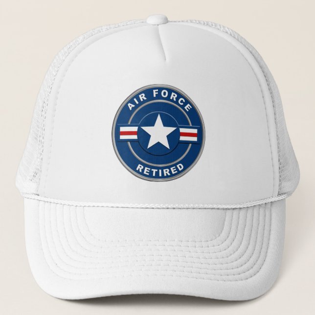 Casquette Retraité de l'armée de l'air  (Devant)