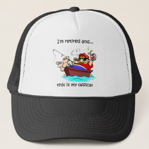 Casquette Retraite drôle de pêche