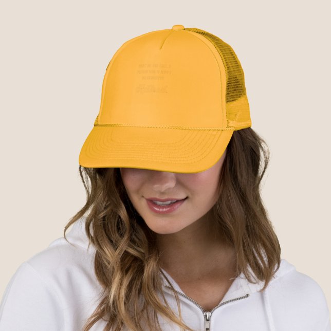 Casquette Retraité une personne qui est heureuse le lundi (En situation)