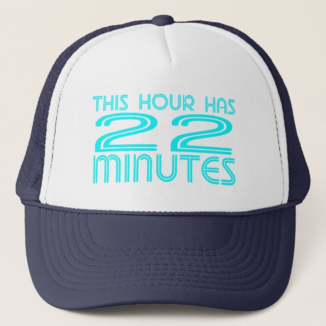 Casquette Retro - 22 Minutes (Devant)