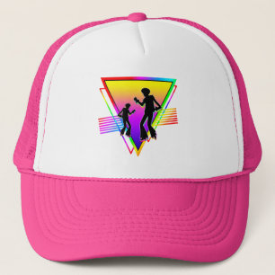 Casquette Rétro Arc-en-ciel Coloré Danse Danse Vintage
