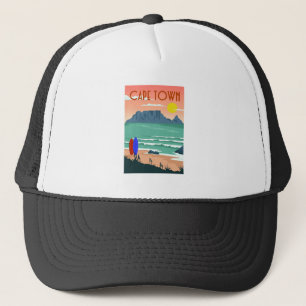 Casquette Retro Cap Afrique du Sud Table Mountain Art