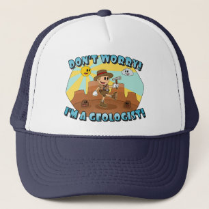 Casquette Retro Cartoon - Ne vous inquiétez pas ! Je suis gé