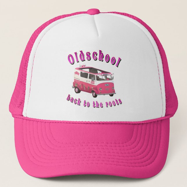 Casquette Retro Crème de glace Van Oldschool Vibes Tee (Devant)