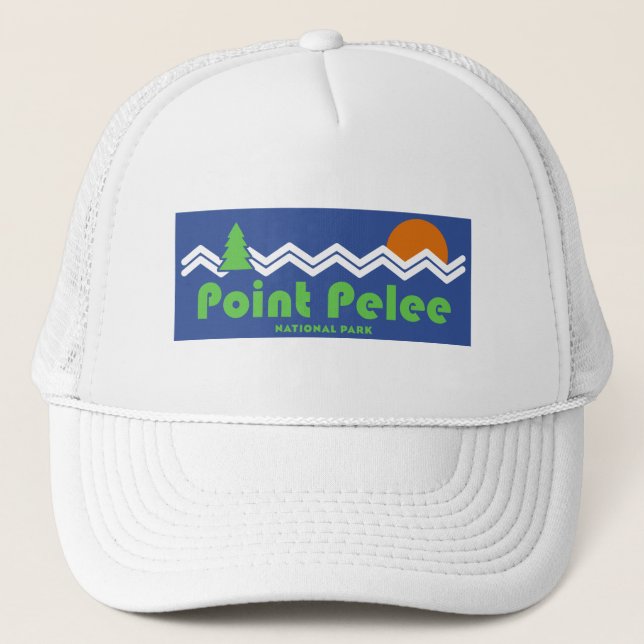 Casquette Rétro du parc national de la Pointe-Pelée (Devant)