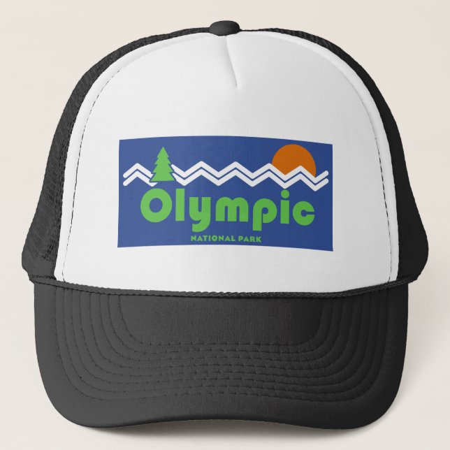 Casquette Rétro du parc national olympique (Devant)
