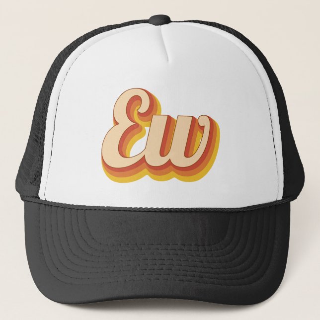 Casquette Retro Ew (Devant)