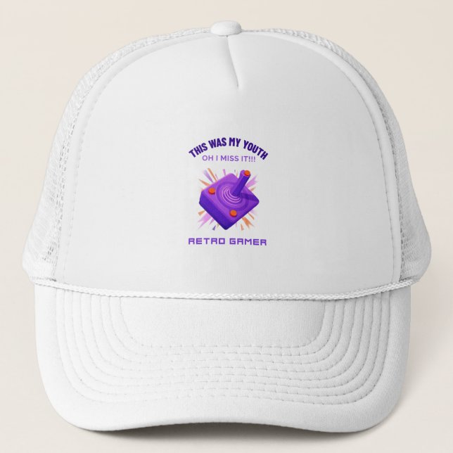 Casquette Rétro Gamer (Devant)