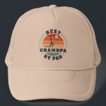 Casquette Retro Grand-parents Day Best Grand-pa By Par Golf<br><div class="desc">Retro Best Grandpa By Par design vous pouvez customiser pour le destinataire de ce design de thème de golf mignon. Un cadeau parfait pour la fête des grands-parents ou l'anniversaire du grand-père. Le texte "GRANDPA" peut être customisé avec n'importe quel papa moniker en cliquant sur le bouton "Personnaliser".</div>