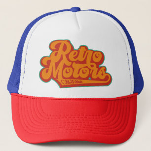 Casquette Retro Motors Californie classique voiture personna
