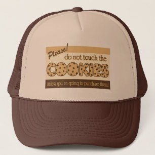 Casquette Rétro Ne touchez pas aux cookies