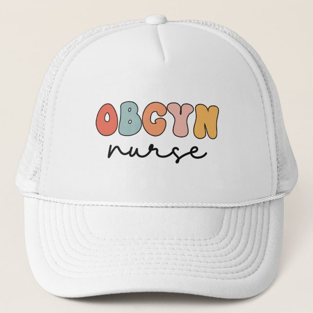 Casquette Retro OBGYN Nurse (Devant)
