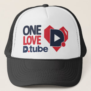 Casquette Retro ONE LOVE D.Tube Color Trucker Hat
