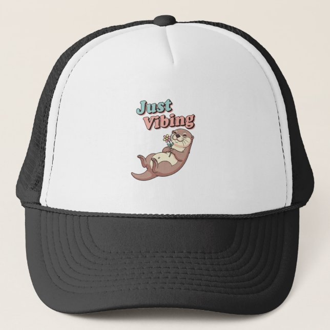 Casquette Retro Otter Easygoing Trucker Hat (Devant)
