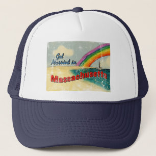 Casquette Retro Se Marier dans le Massachusetts