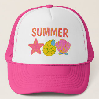 Casquette Retro Summer Sea Shells