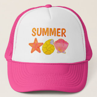 Casquette Retro Summer Seashells 