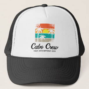Casquette Retro Sunset 30th 40th 50th 60th Birthday Trip