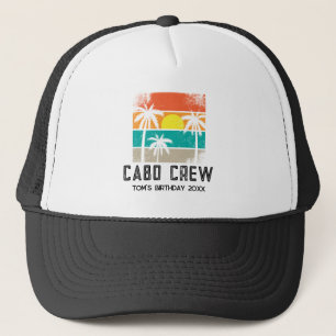 Casquette Retro Sunset Vacation 20th 30th 40th Birthday Trip