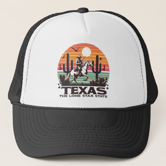 Casquette Retro Texas (Devant)