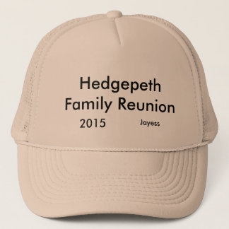 Casquette réunion de famille de hedgepeth
