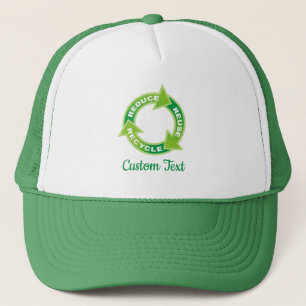 Casquette Réutiliser le chapeau de camion de recyclage