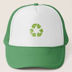 Casquette réutiliser le signe vert