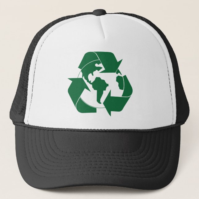 Casquette Réutilisez la terre (Devant)