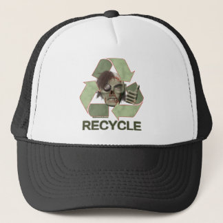 Casquette Réutilisez le zombi