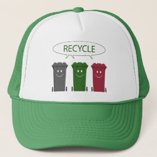 Casquette Réutilisez les poubelles
