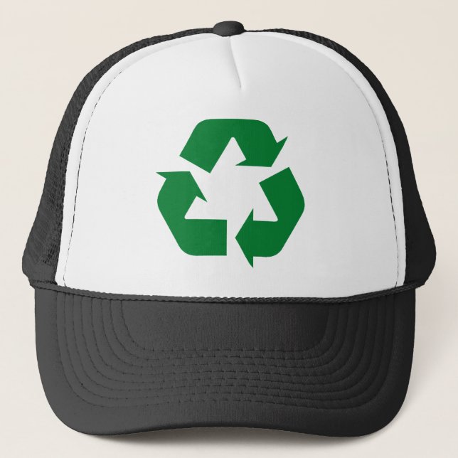 Casquette Réutilisez les produits et les conceptions (Devant)