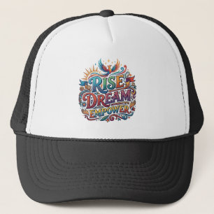 Casquette Rêve Ascensionnel – Typographie Inspirante