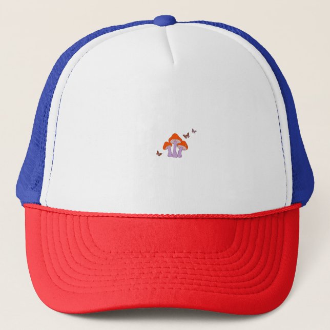 Casquette Rêves de forêt – Tee graphique artistique de champ (Devant)