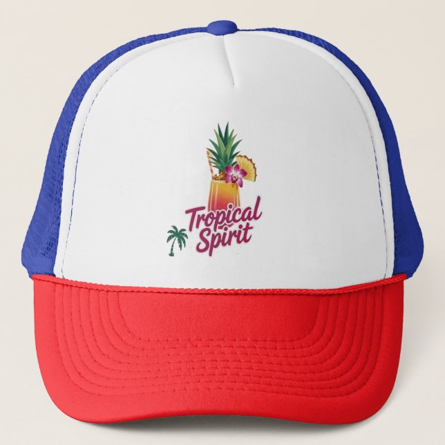 Casquette Rêves Tropicaux (Devant)