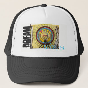 Casquette rêveur d'esprit d'arbre de tisserand