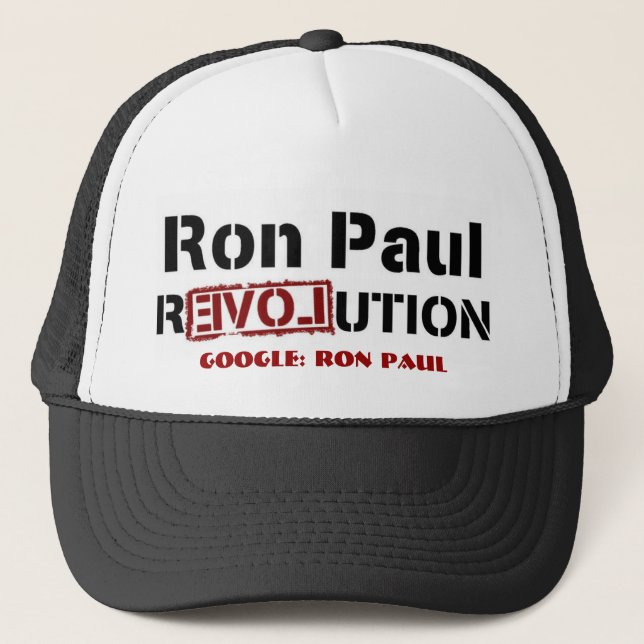 Casquette Révolution de Ron Paul (Devant)