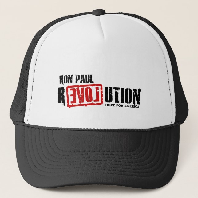 Casquette Révolution de Ron Paul - espoir pour l'Amérique (Devant)