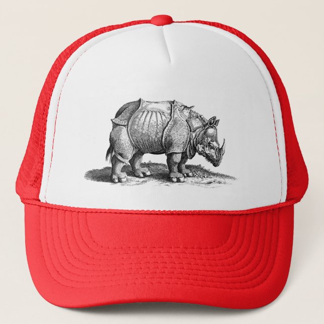 Casquette Rhino vintage - Rhino de Dürer (Devant)