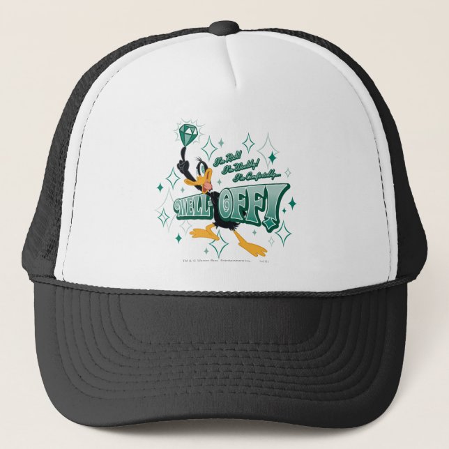 Casquette Rich and Wealthy DAFFY DUCK™ (Devant)