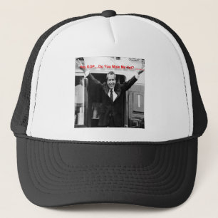 Casquette Richard Nixon "Miss Me Pourtant ?" Drôle cadeaux &