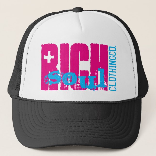 Casquette riche rose (Devant)