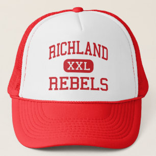 Casquette Richland - rebelles - lycée - Essex Missouri