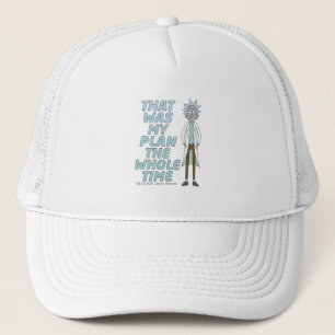 Casquette RICK ET MORTY™  C'Était Mon Plan Tout Le Temps