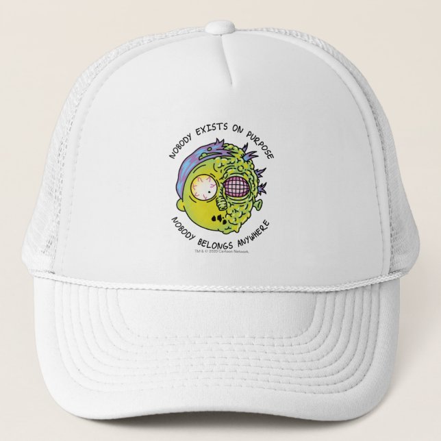 Casquette RICK ET MORTY™| Citation de vol de mortier Stylisé (Devant)