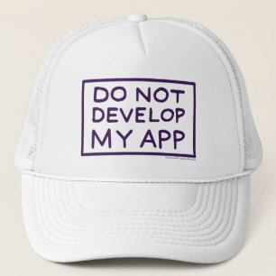 CASQUETTE RICK ET MORTY™ DO NOT DEVELOP MY APP