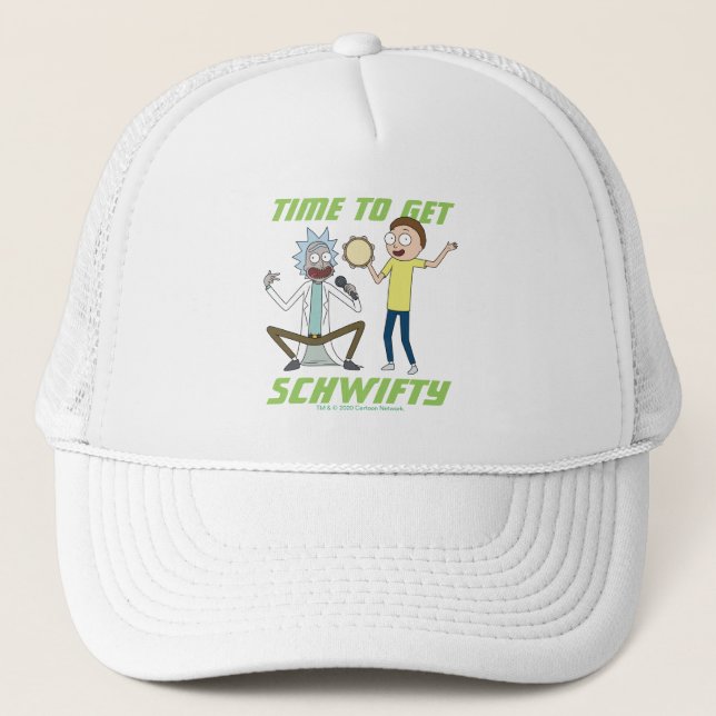 Casquette RICK ET MORTY™ | Il Est Temps D'Obtenir Schwifty (Devant)